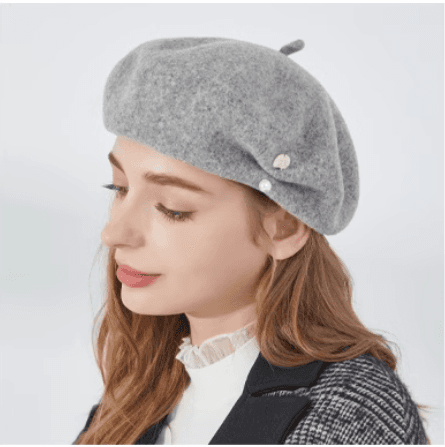 上質ウール ふんわりベレー帽