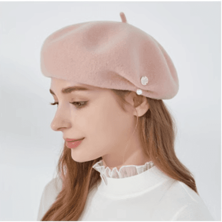上質ウール ふんわりベレー帽