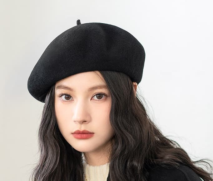 ベレー帽 ふんわり包み込む上質ベレー帽