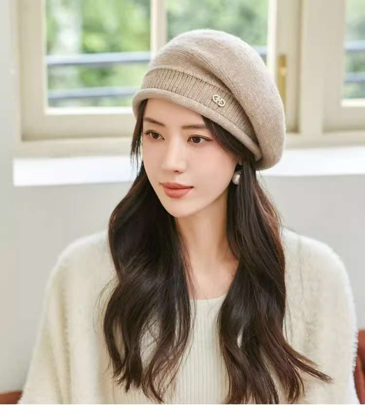 クラシックデザイン ウールベレー帽