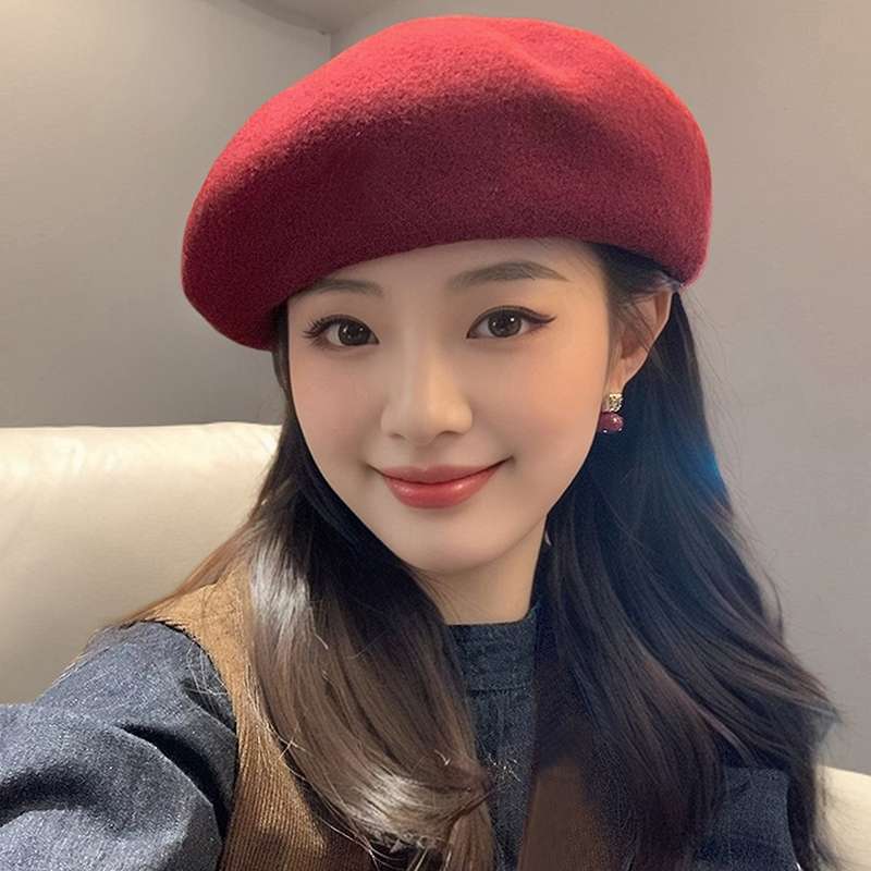 ベレー帽 しなやか ベレー