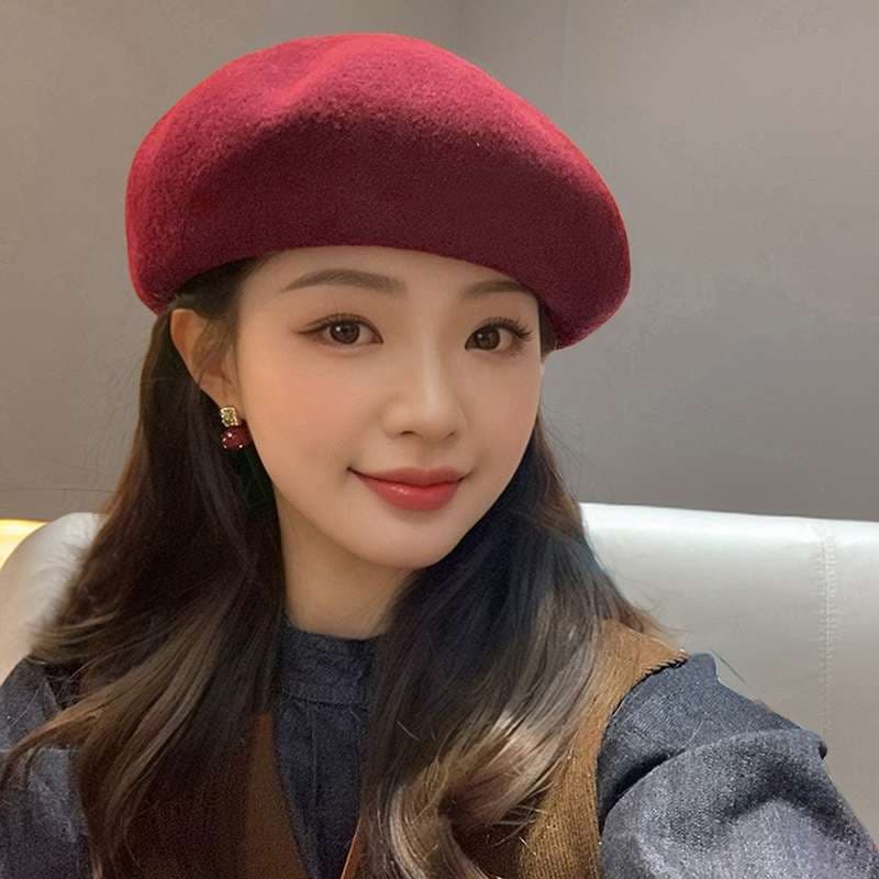 ベレー帽 しなやか ベレー
