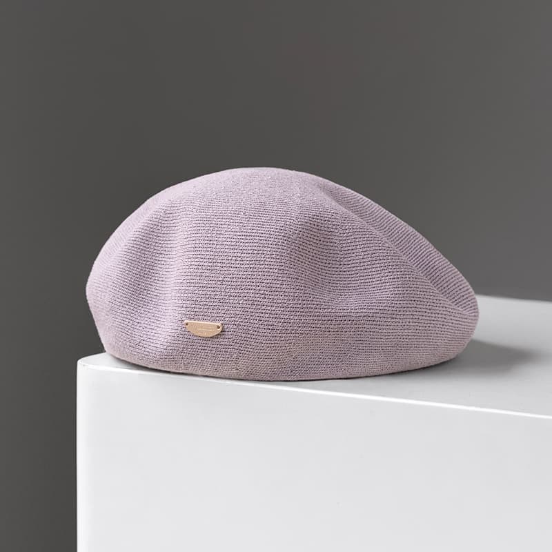 ベレー帽 和紙素材 折りたたみベレー帽